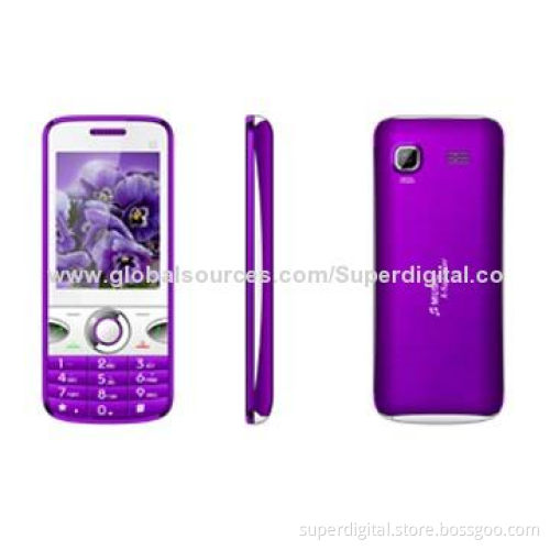 2.4-inch GSM Phones, Low-end Price, Dual-SIM, Supports Bluetooth, TV, Java, GPRS and Vibration